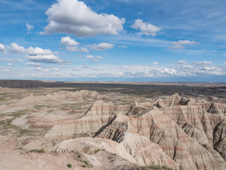 Badlands NP bergen