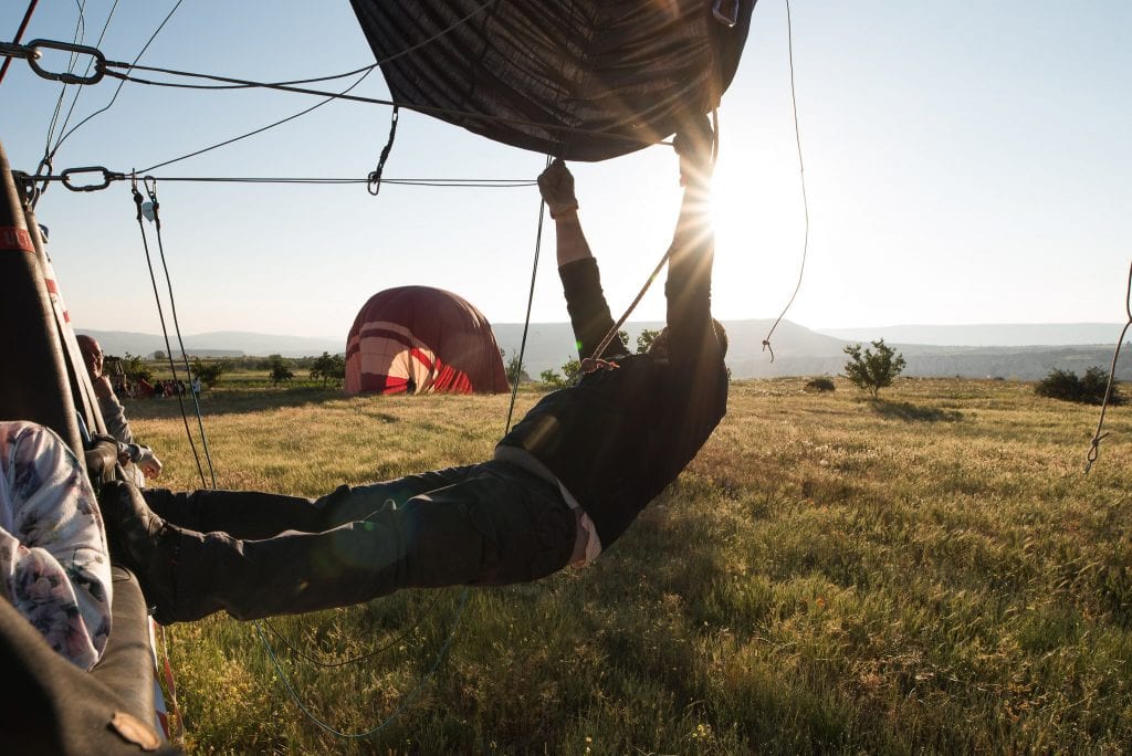 ballonvaart cappadocie turkije