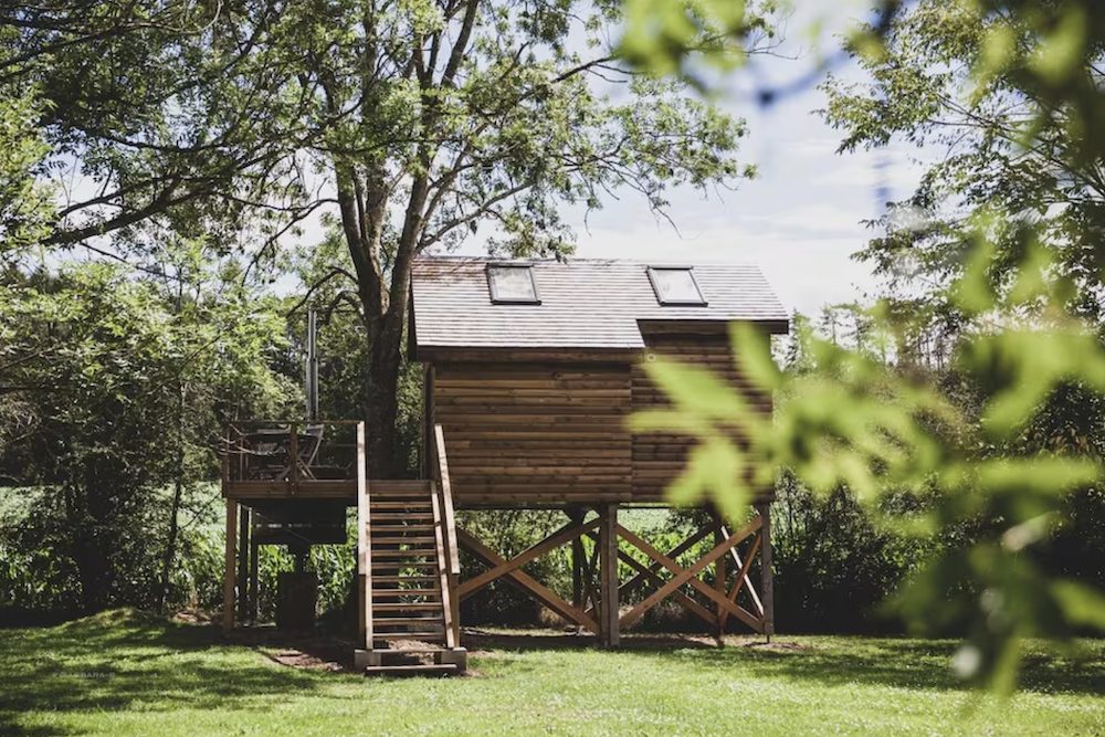 belgische ardennen vakantiehuis boomhut