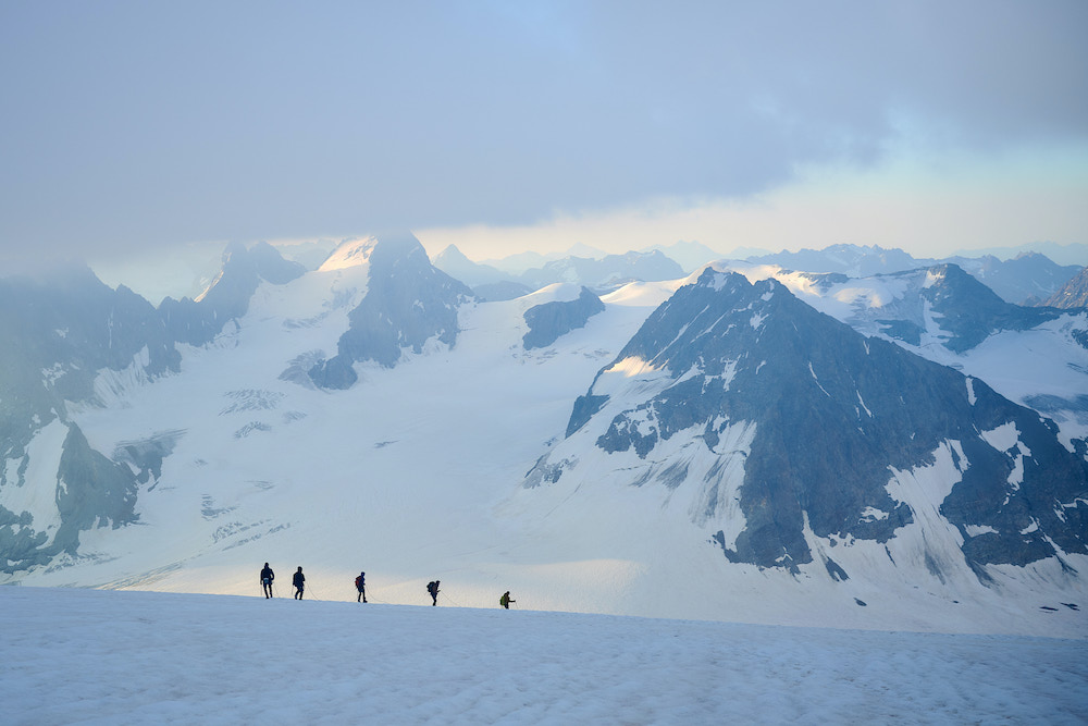 bergen in de zwitserse alpen