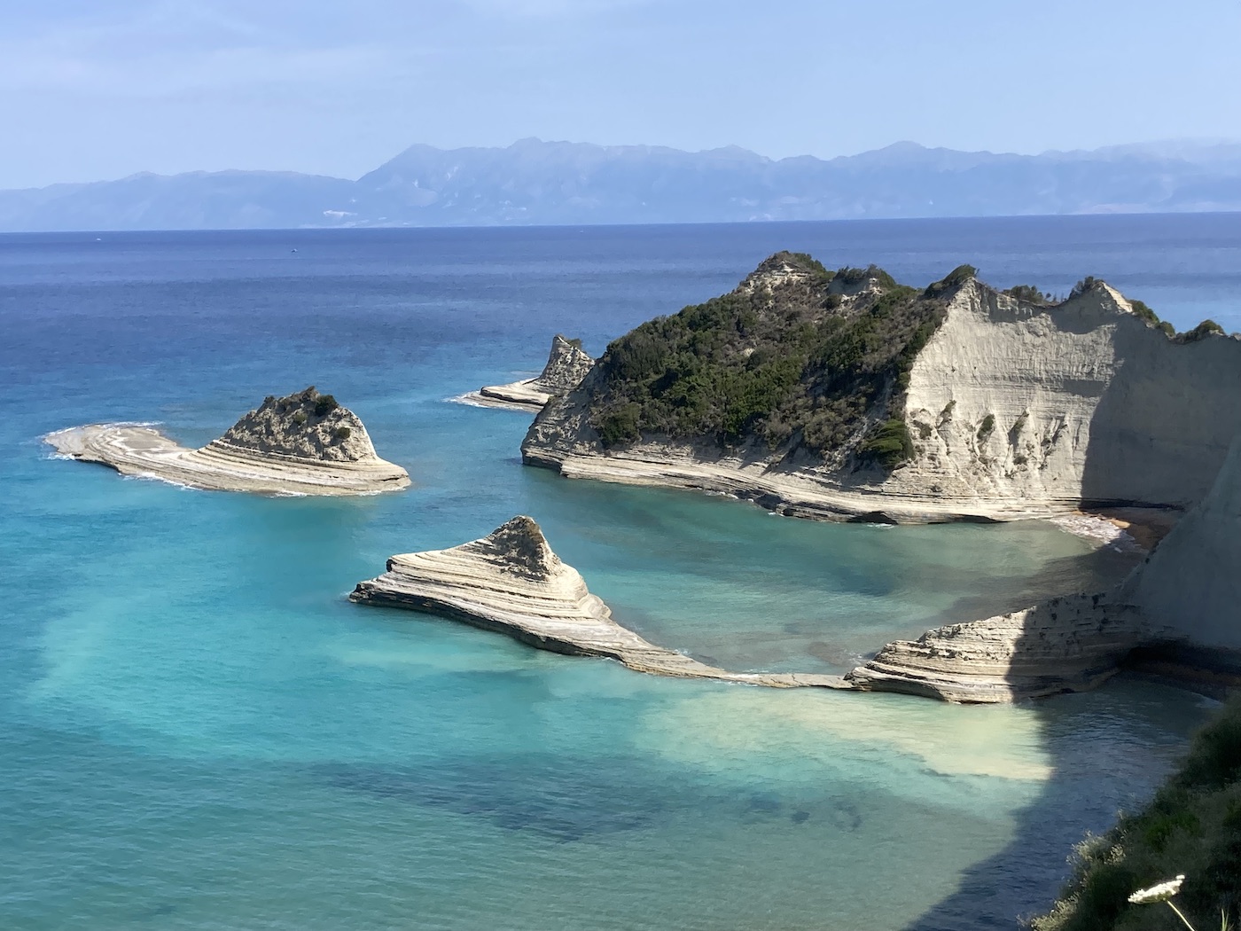 bezienswaardigheden corfu Cape Drastis