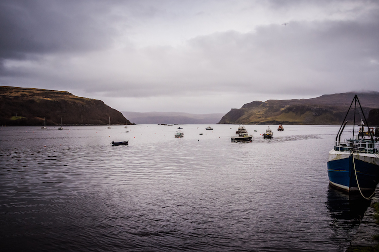 bezienswaardigheden op isle of skye portree stadje