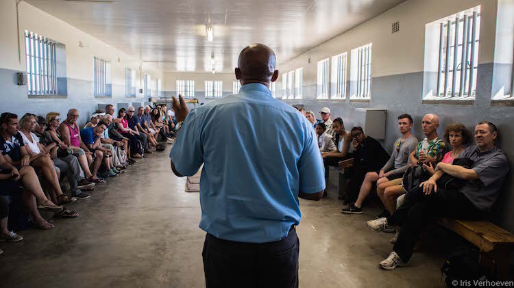 bezoek aan robben island