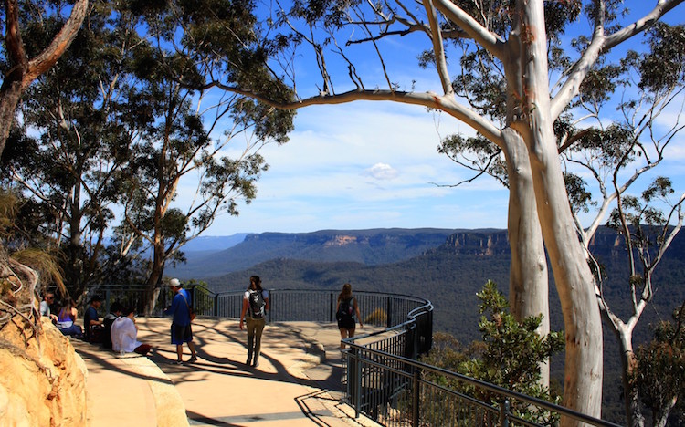 blue mountains in sydney australie