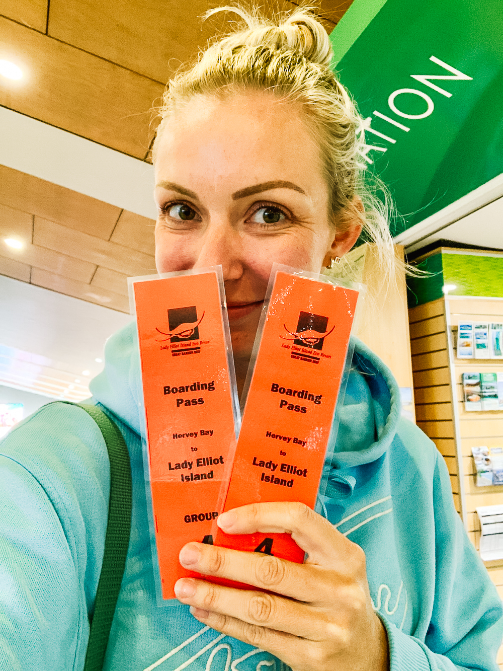 boarding passes Lady Elliot Island