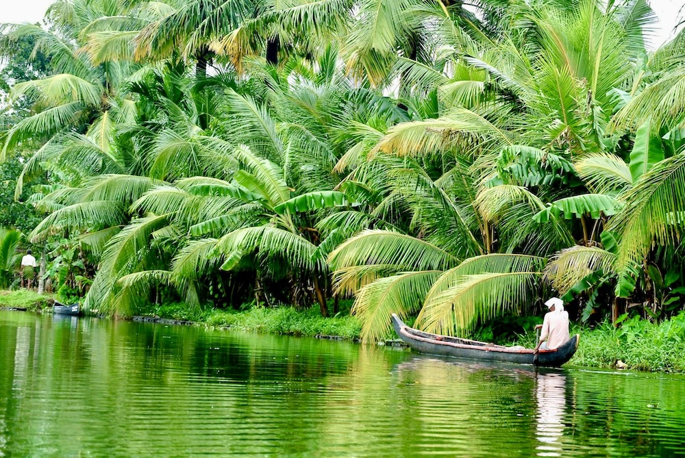 bootje in Kerela