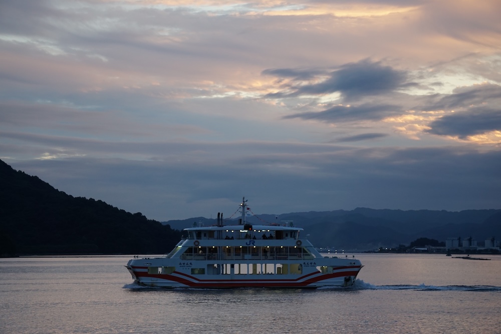 boottocht naar Miyajima