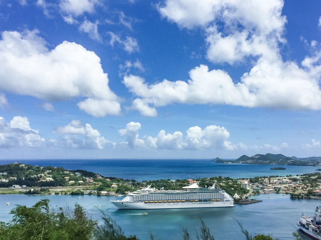 cruise in het Caribisch gebied