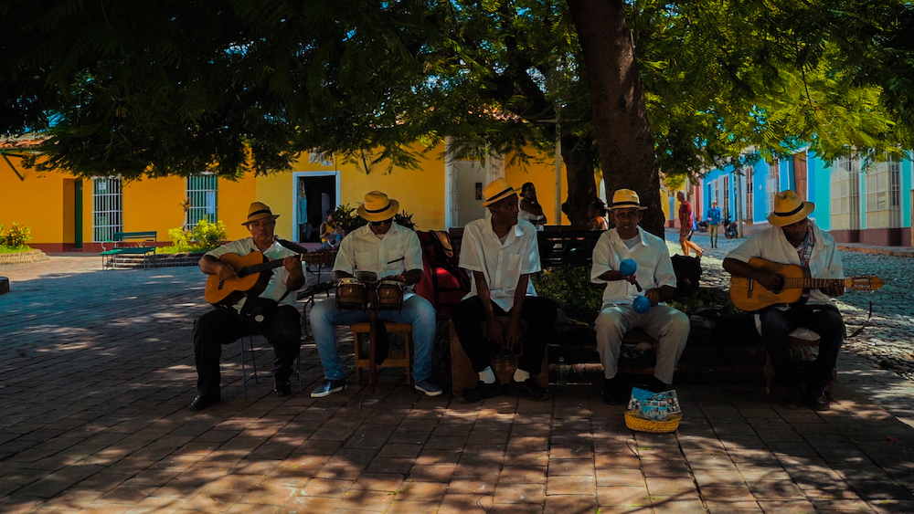 cuba muzikanten parkje