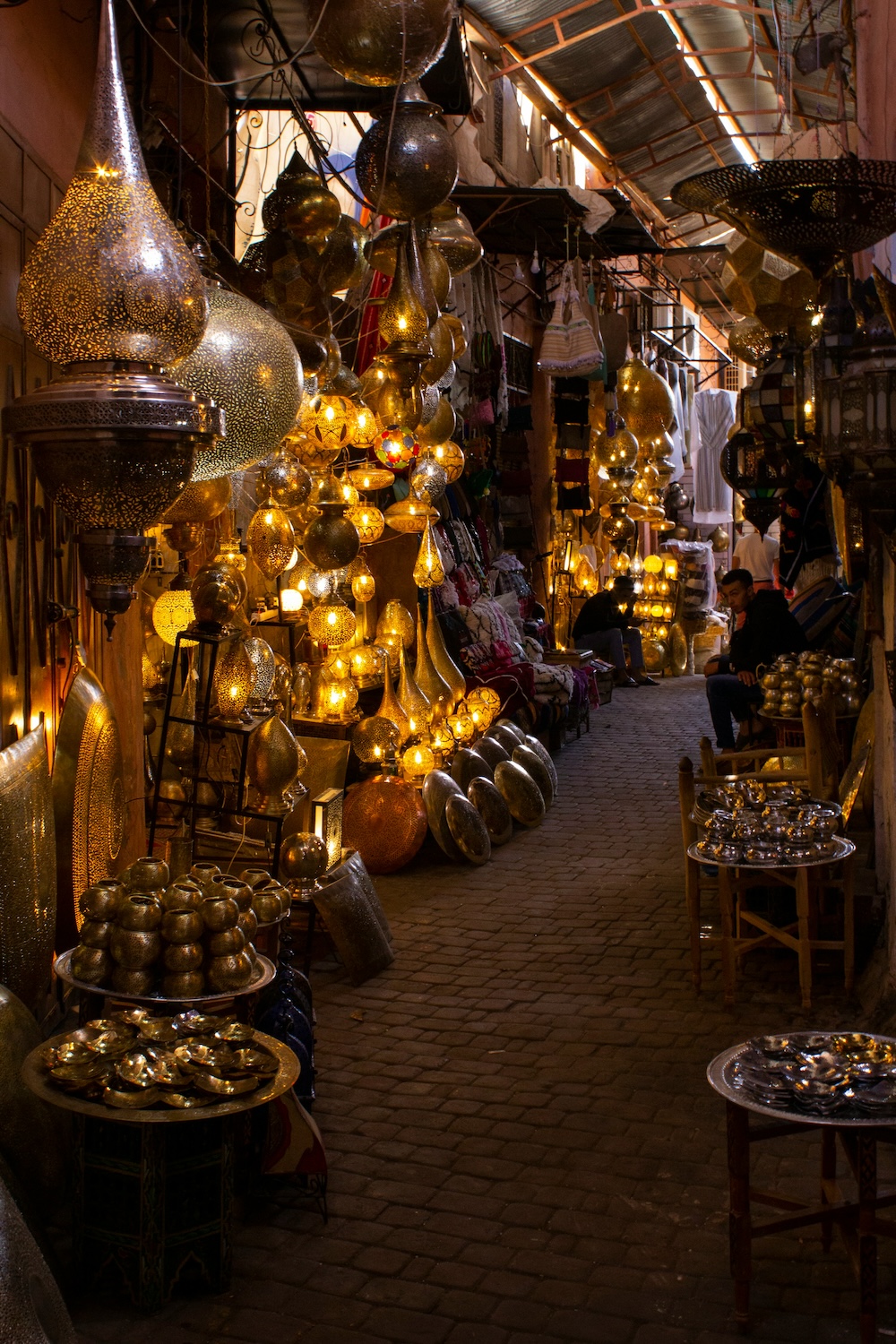 de souk van marrakech