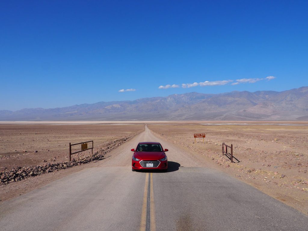 Death valley tips rijden