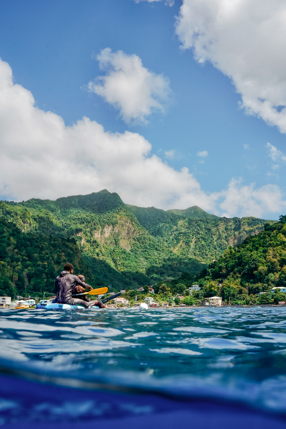 dominica eiland kajakken