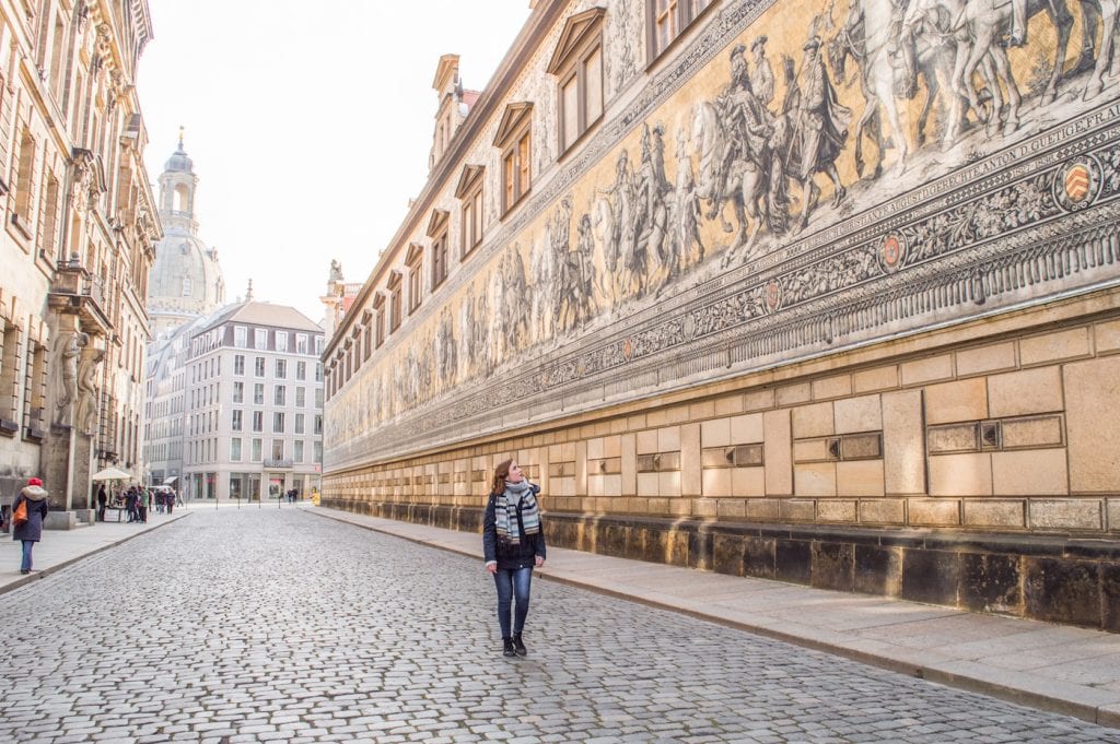 bezienswaardigheden dresden stedentrip Fürstenzug