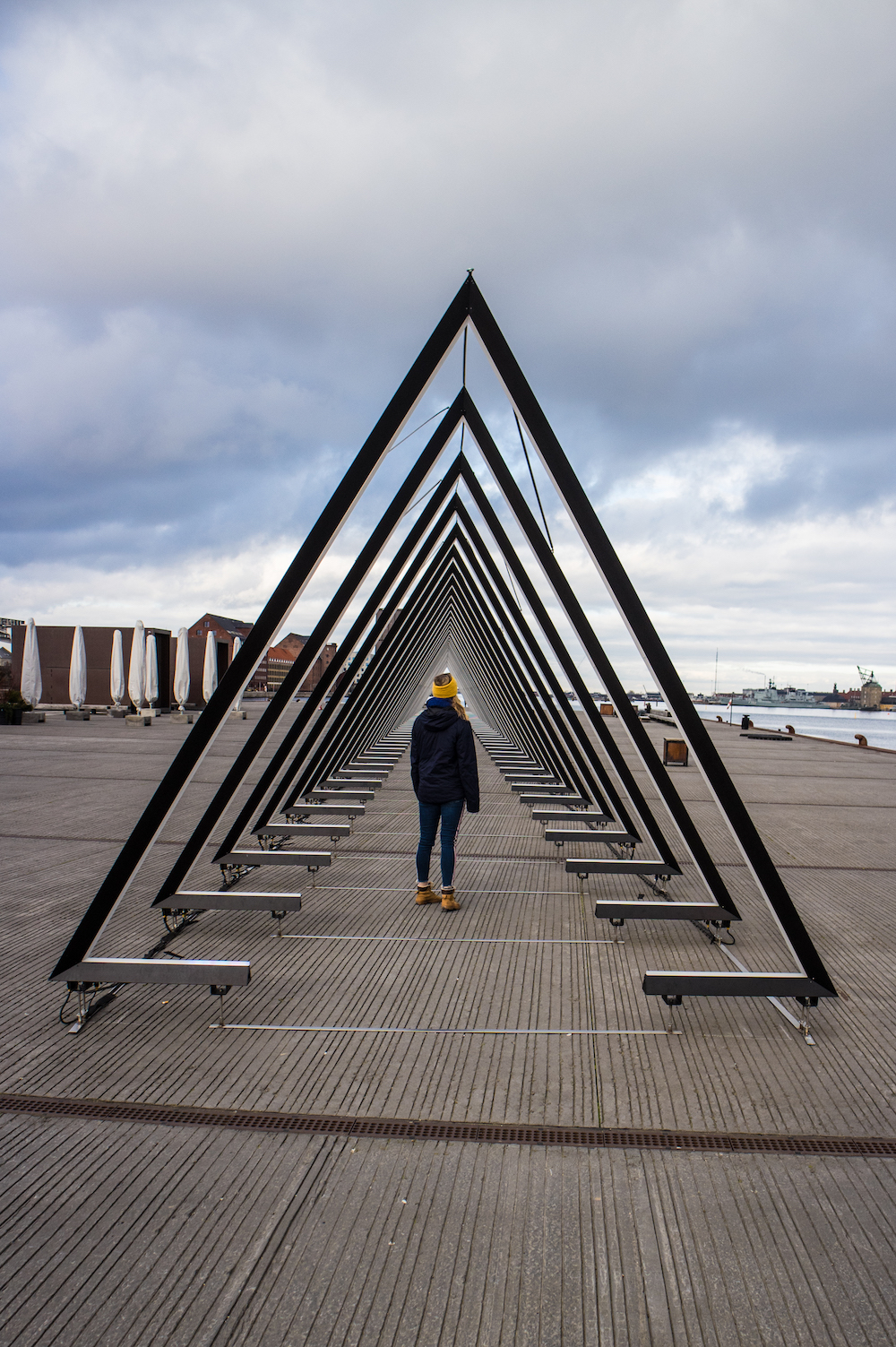 driehoeken haven in kopenhagen stedentrip