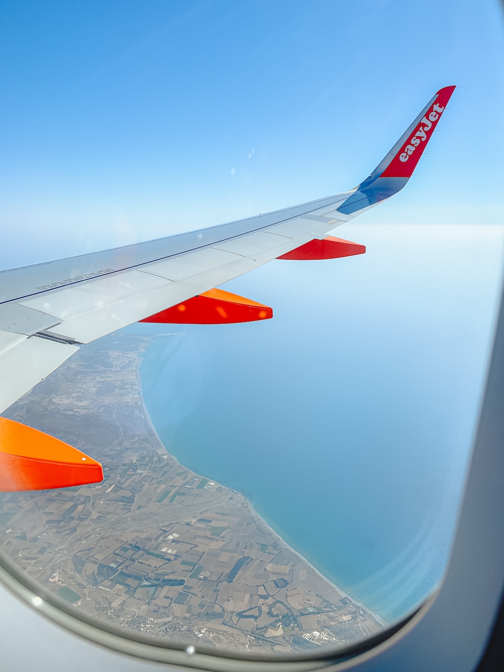 easyJet vlucht naar Cyprus