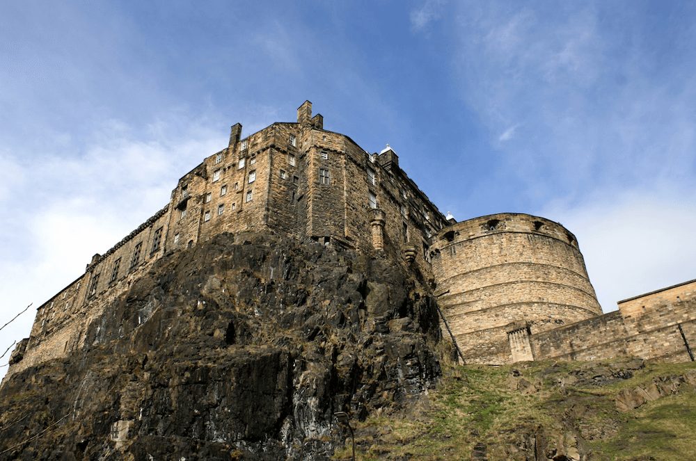 edinburgh castle rock