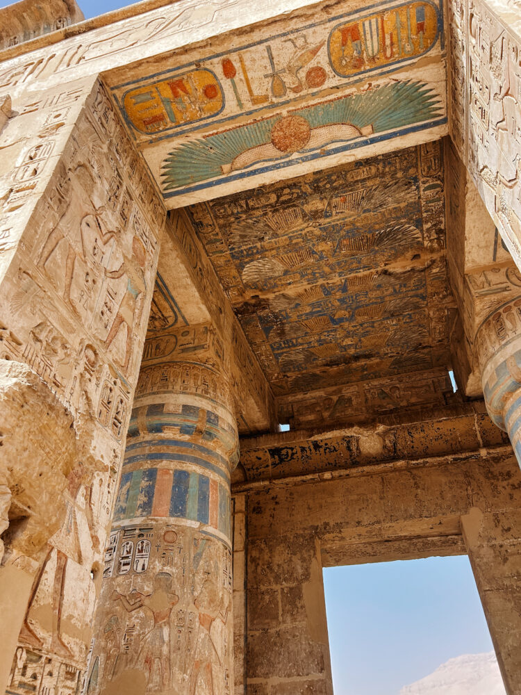 egypte luxor tombe details