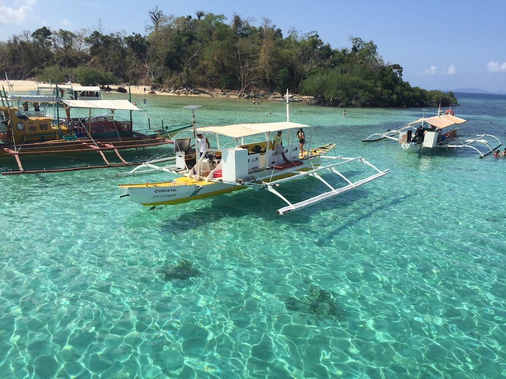 eilandhoppen bij Coron