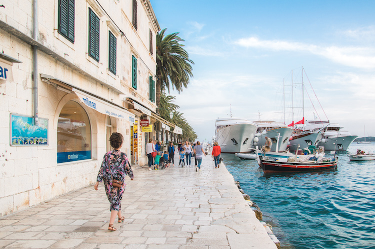 eilandhoppen in kroatie Hvar centrum