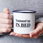 emaille kop mug namaste