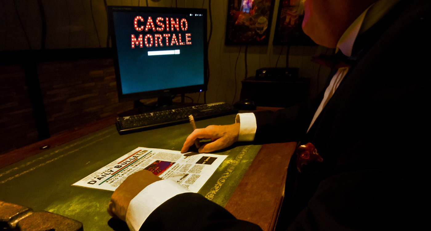 escape room video game casino