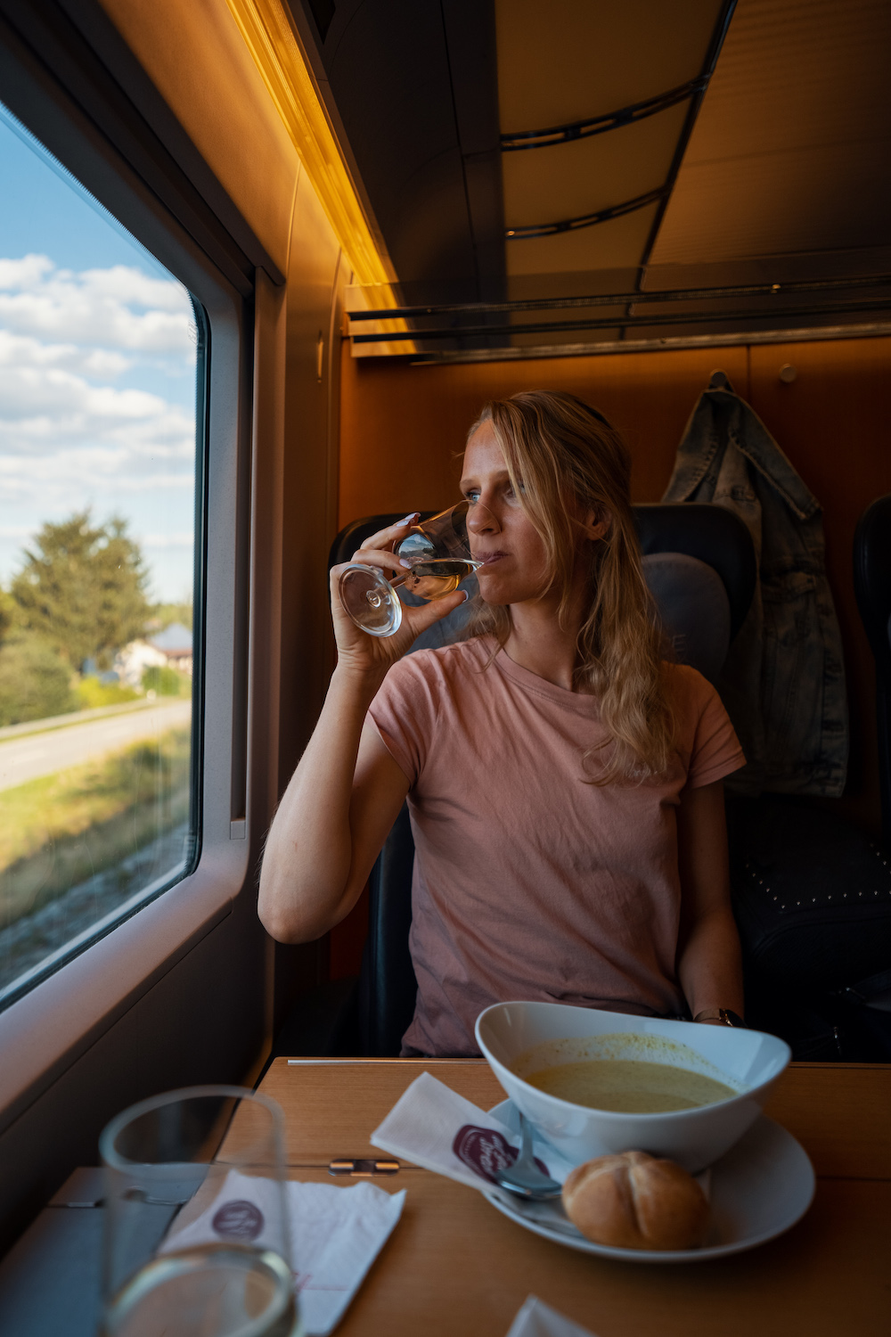 eten in de trein