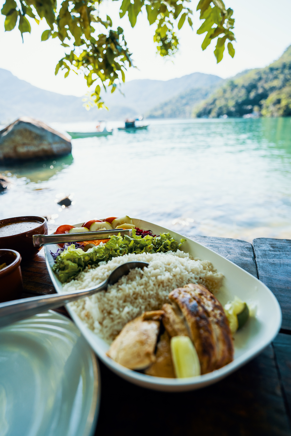 eten op ilha grande