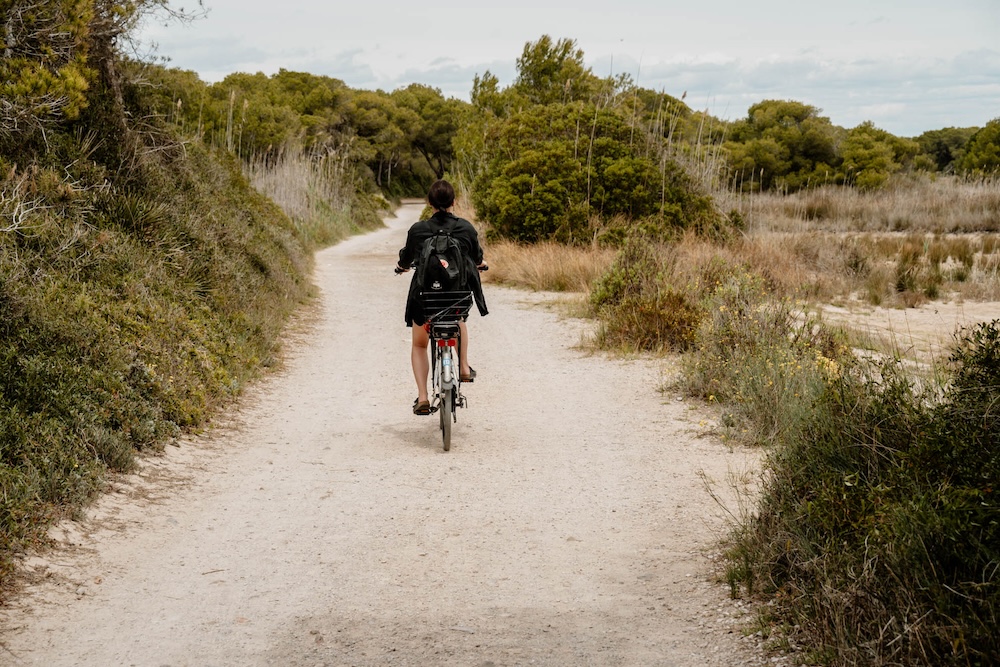 fietsen in Albufere, Valencia