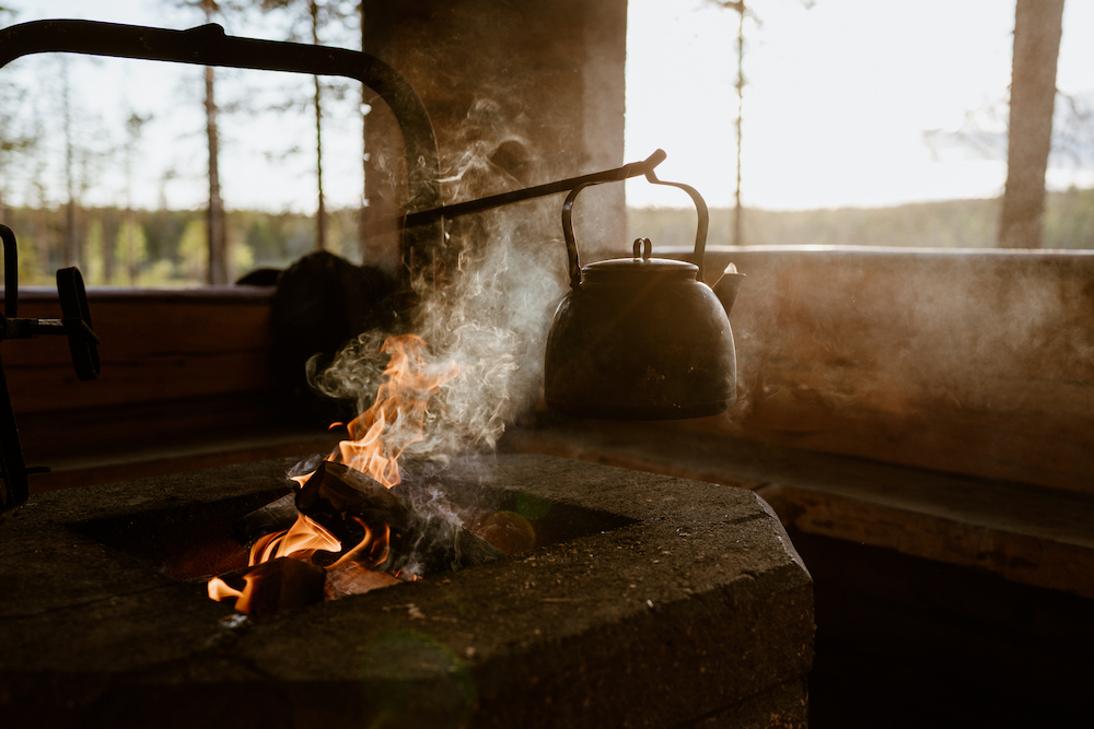 finland lapland in de zomer koken