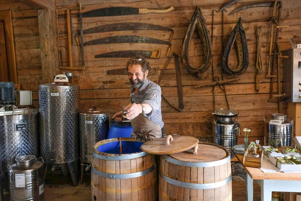 gin proeverij Bregenzerwald oostenrijk