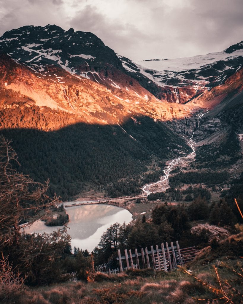 graubunden zwitserland bergen wandelen