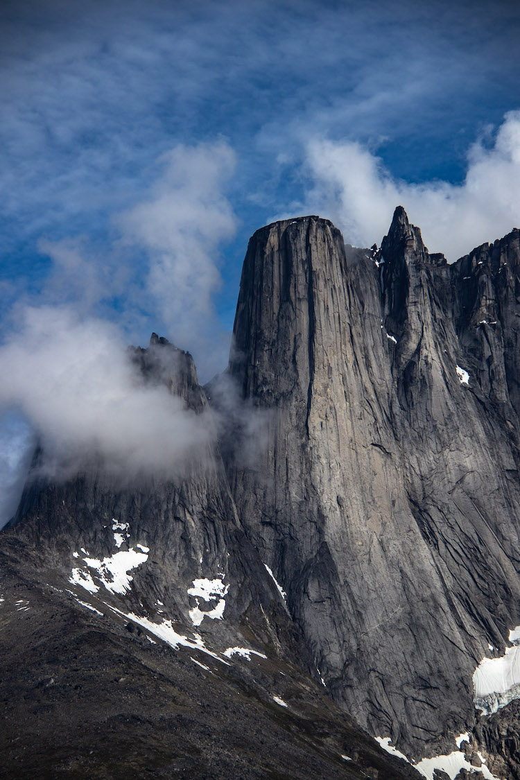 groenland reis Tasermiut Fjord stijle bergen