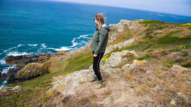 guernsey kanaaleilanden wandelen bij Pleinmont Tower