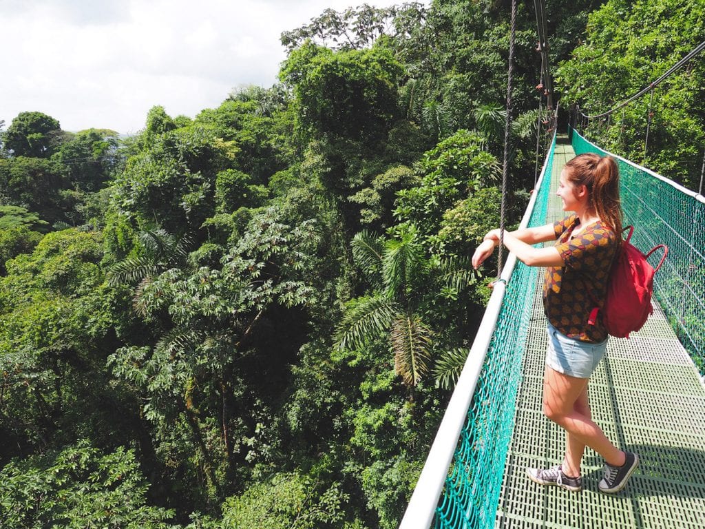 hangbruggen costa rica sky walk zip lining