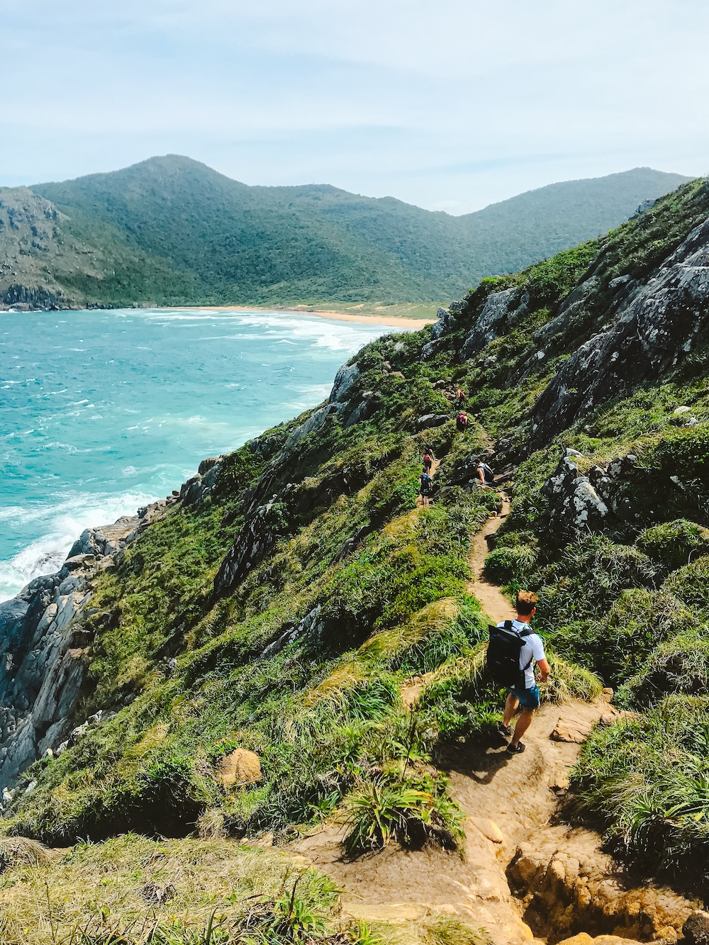 hiken nabij Florianópolis