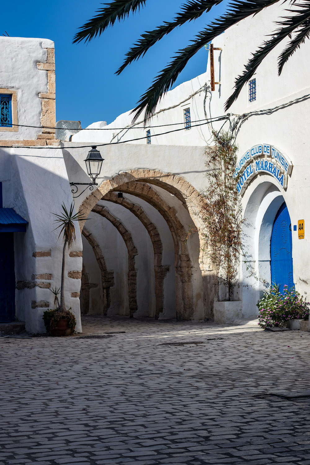 hoofdstad djerba tunesie straatjes