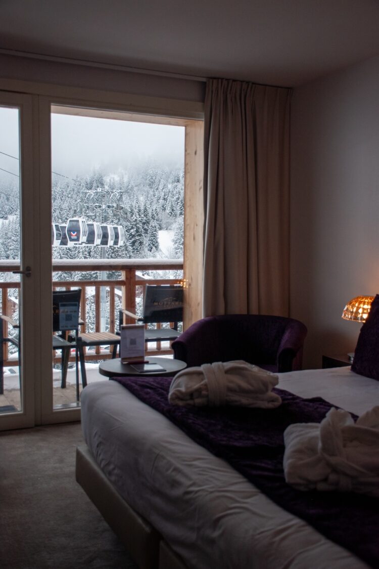 hotelkamer le Mottaret Meribel