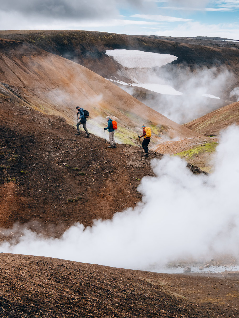 iceland trail ijsland hiken