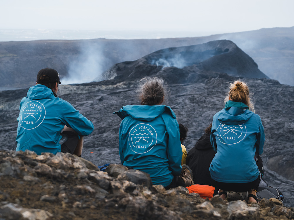 iceland trail in ijsland