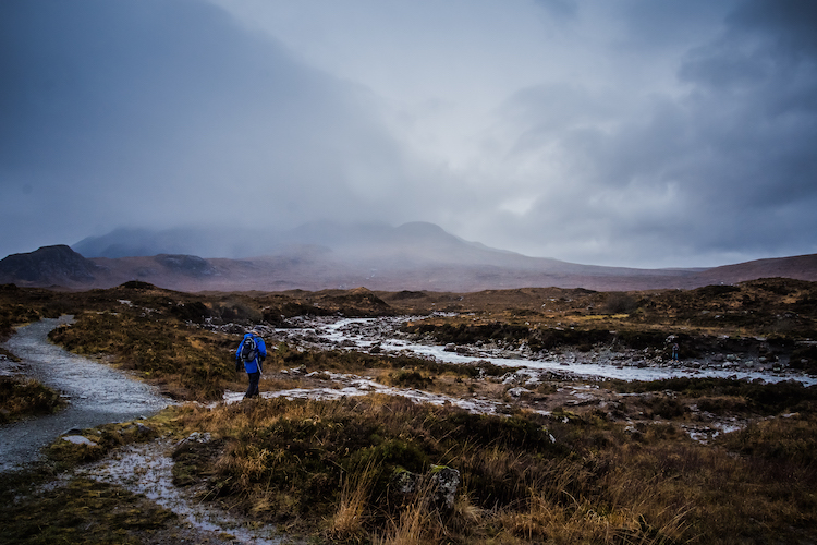 isle of skye tour stop onderweg