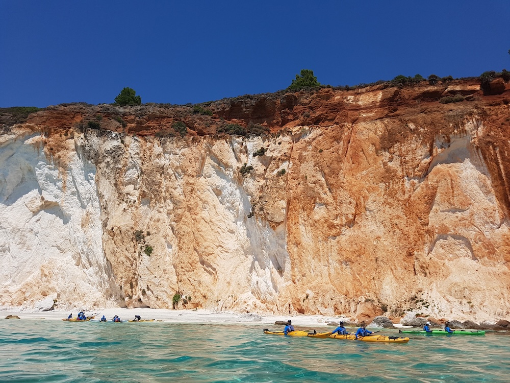 kajakken bij Kefalonia