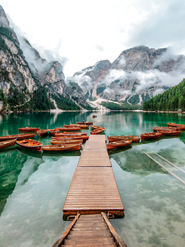 kano varen lago di braies