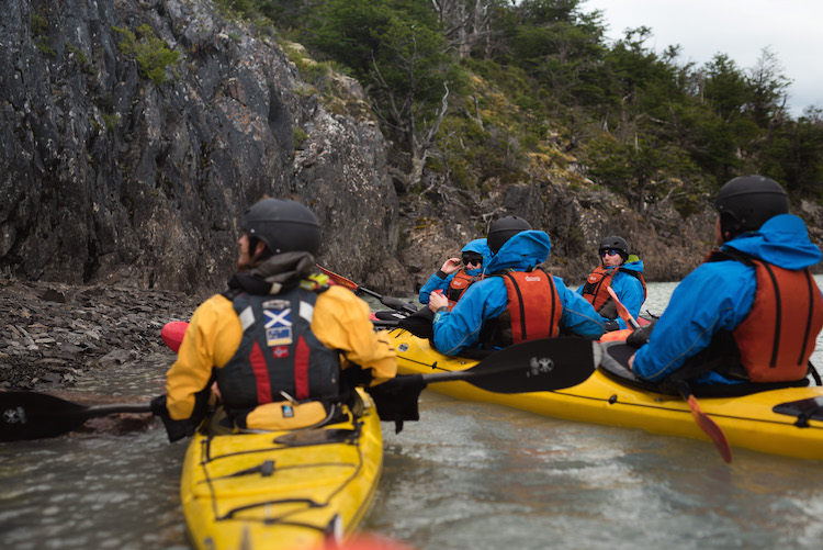 kayak Torres del Paine Patagonia