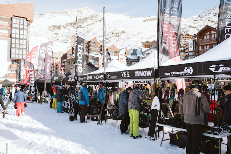 kick off val_thorens brand village