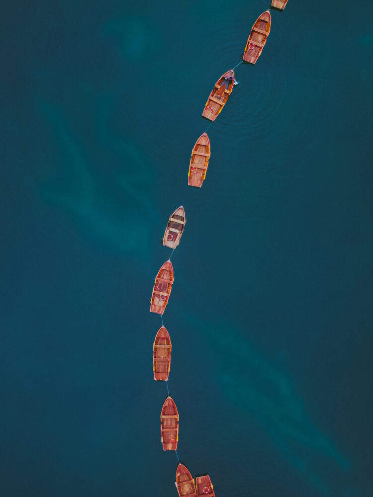 lago di braies boten