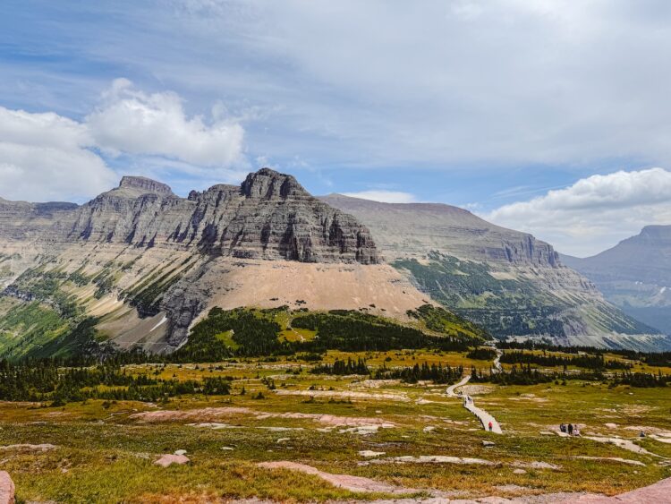 landschap Glacier National Park