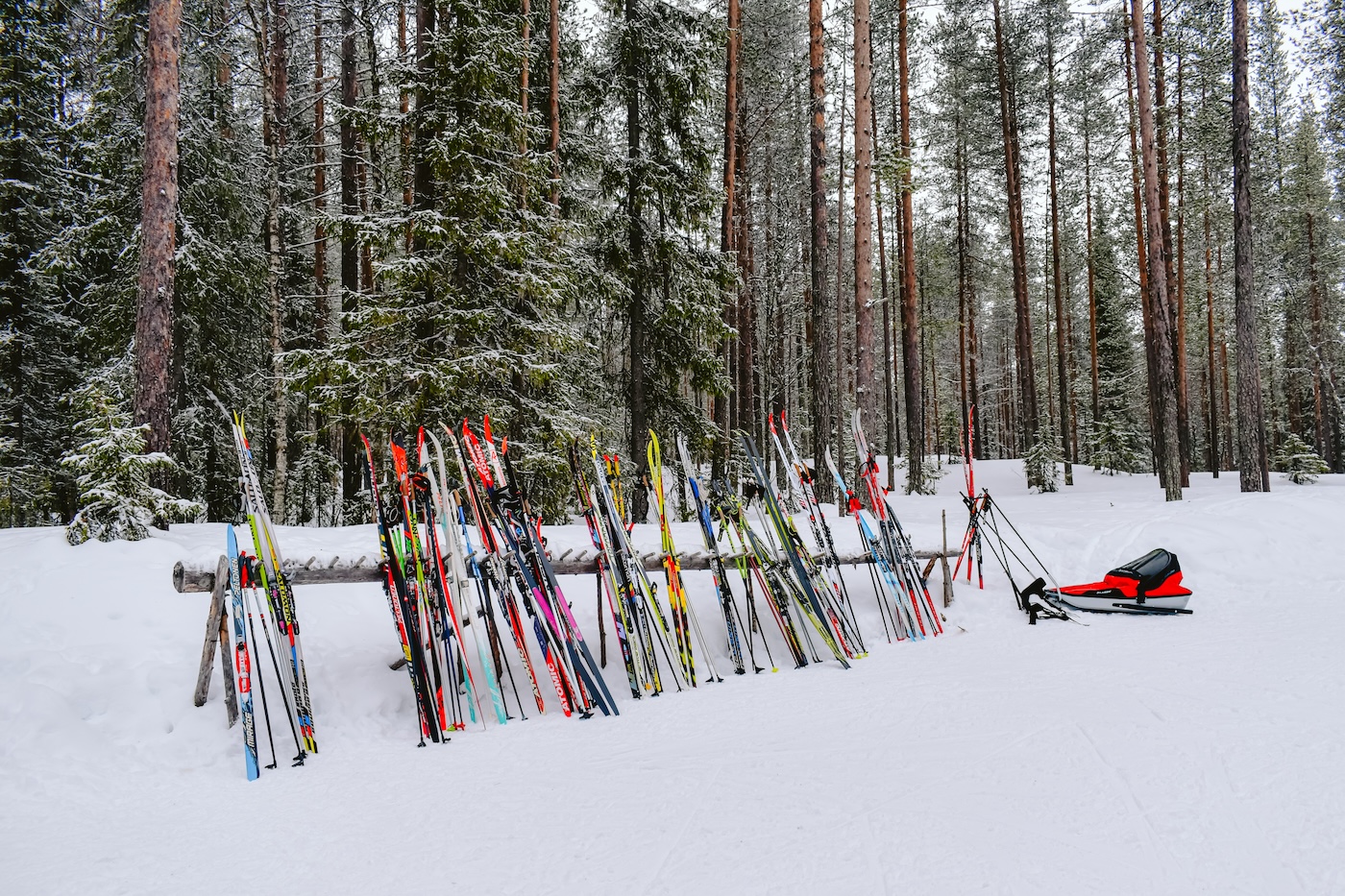 langlauf latten Äkäslompolo