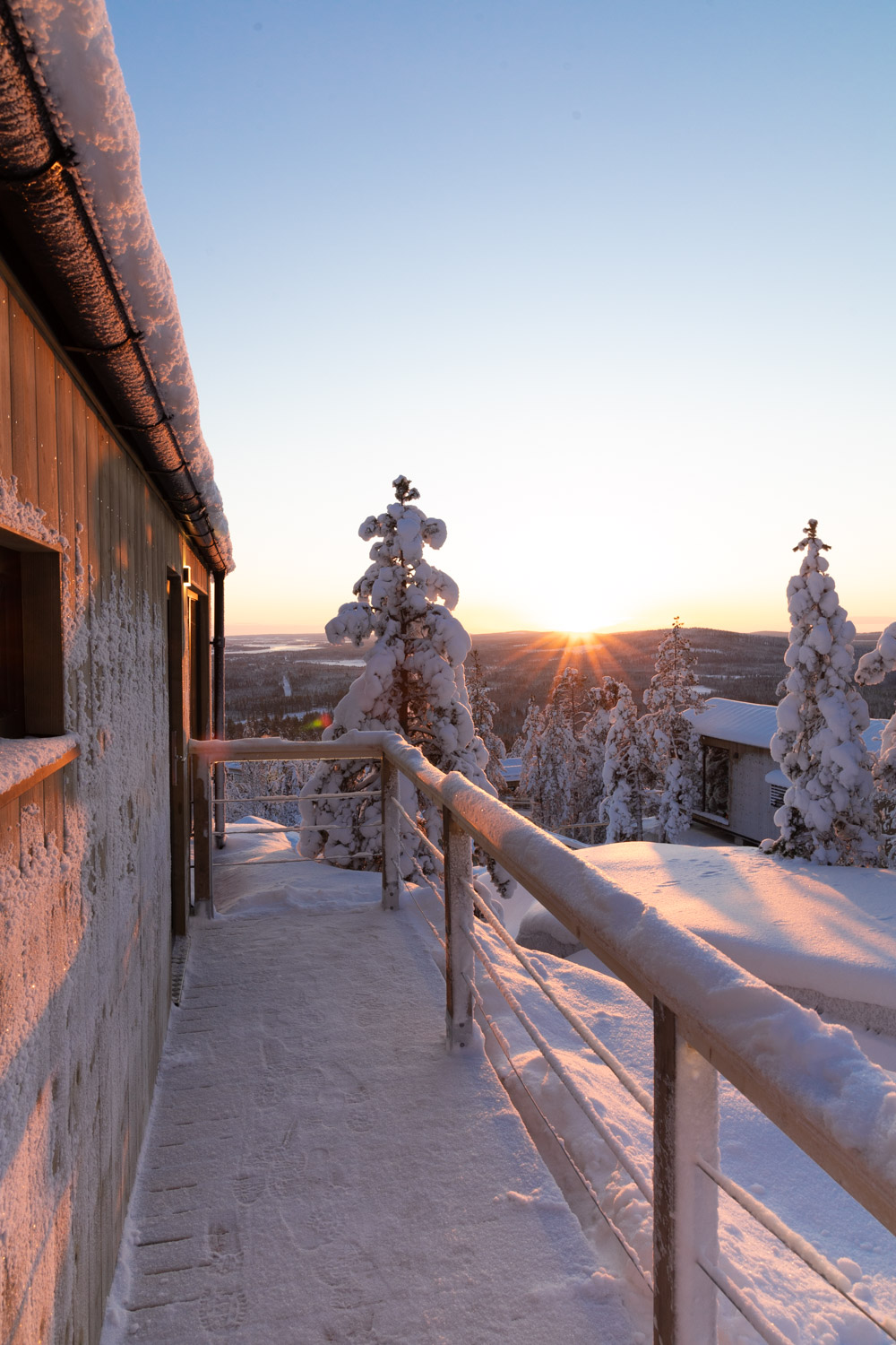 lapland zonsopkomst