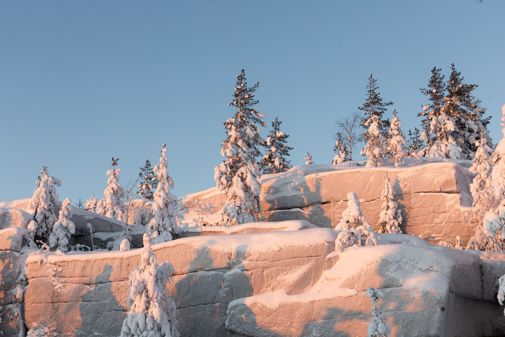 lapland zonsopkomst