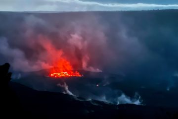 lava Volcanoes National Park